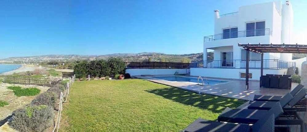 Blue Coral Beach Villas Pafos Exterior foto